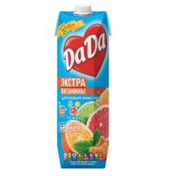 Сок натуральный DADA экстра витамины 0,95 л