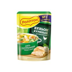 Бульон РОЛЛТОН куриный домашний, сухая смесь, 100 гр