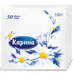Салфетки КАРИНА 50 шт