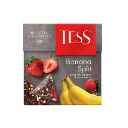 Чай TESS Banana Split в пакетиках, 20 шт