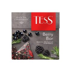 Чай TESS Berry Bar в пакетиках, 20 шт