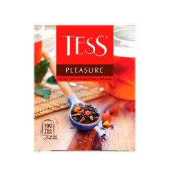Чай TESS Pleasure с шиповником и яблоком 100 гр