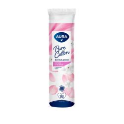 Ватные диски AURA 120 шт