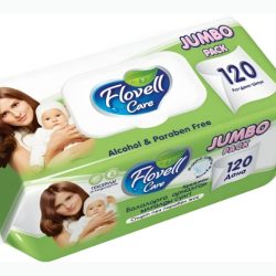 Влажные салфетки FLOVELI 120 шт