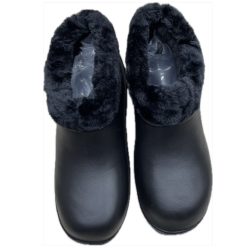 Голоши утепленные с черным мехом