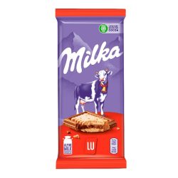 Шоколад плиточный MILKA LU 87 гр