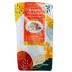 PRONTO Говядина тушеная в собственном соку 150 гр