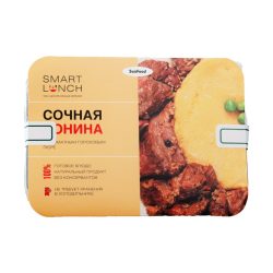 SMART LUNCH Сочная конина с ароматным гороховым пюре 300 гр